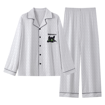 睡衣男款秋冬季2025新款德绒长袖