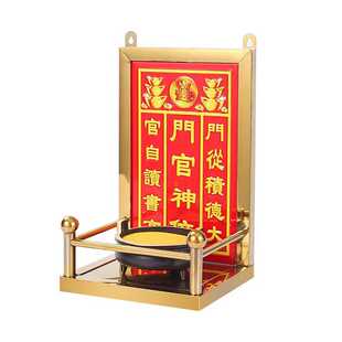 2023年新款不锈钢神主牌位门口土地天官赐福定福灶君门官福神摆件