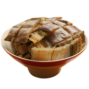 东海鲜鳗鱼干鳗鱼鲞舟山特产淡晒500g风干海鳗手工切段半干非全干