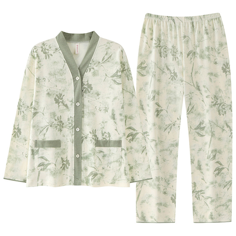 浪莎女士纯棉高级感家居服春秋季