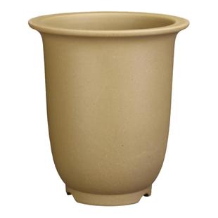 紫砂花盆兰花蕙兰专用盆君子兰手工大号金钟桌面精品中国风带托盘