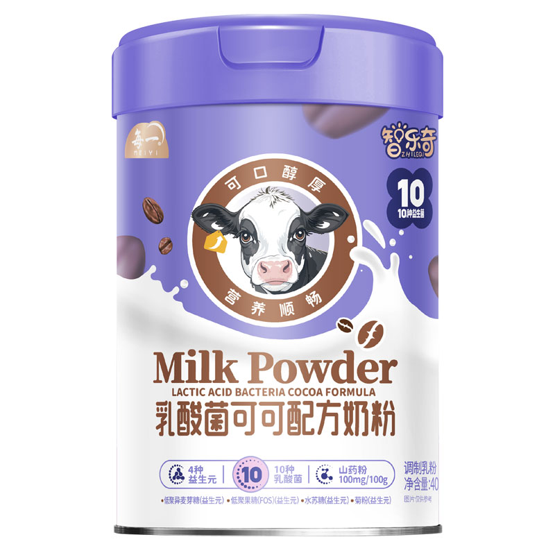 每一可可风味高钙高铁牛奶粉