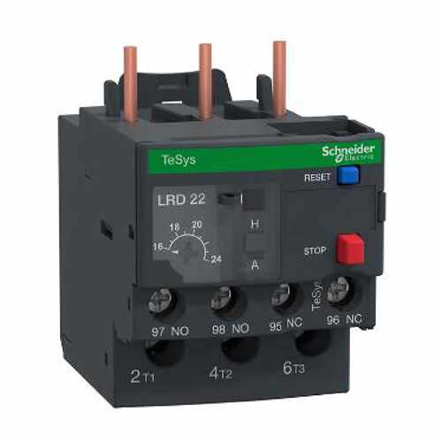 议价原装施耐德热过载继电器   LRD22C   16-24A