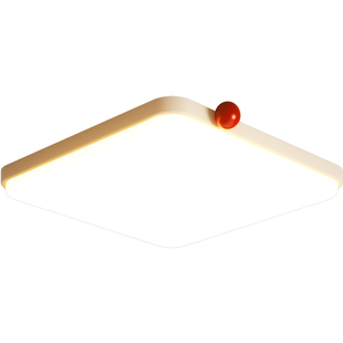 温馨浪漫卧室灯创意led吸顶灯全光谱客厅灯极简餐厅书房房间灯具