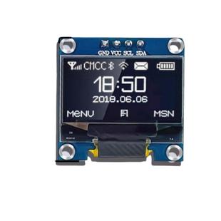 OLED显示屏模块0.91/0.96/1.3寸 12864液晶屏4/7针 IIC/SPI白黄蓝