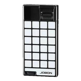 JOBON中邦纤薄扁火蓝焰打火机充气防风可视仓高颜值个性创意送礼