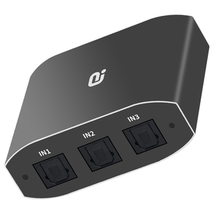 DTS杜比AC3光纤音频切换分配器SPDIF数字Toslink无损一进出遥控