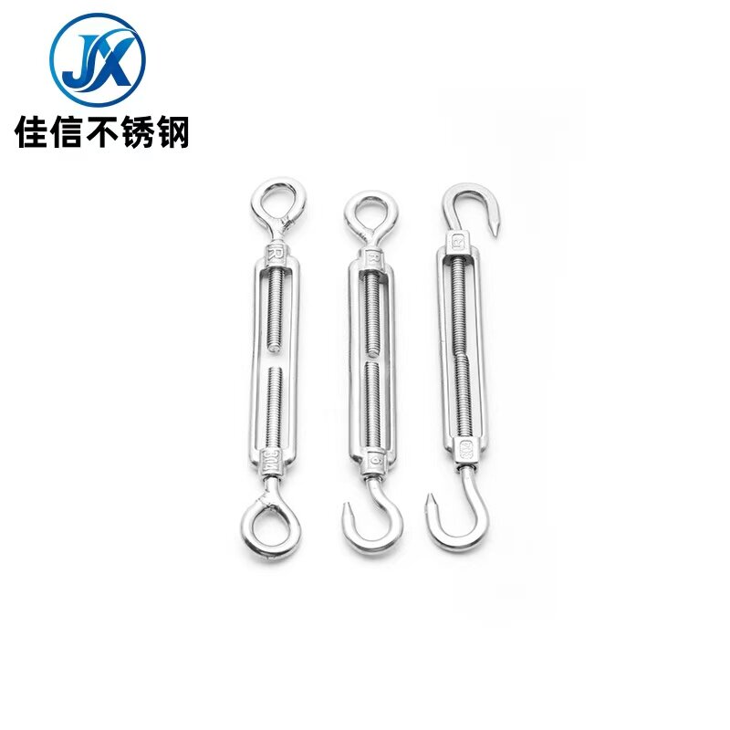 佳信304不锈钢花篮螺丝花兰螺栓紧绳器紧线器钢丝绳索收紧拉紧器