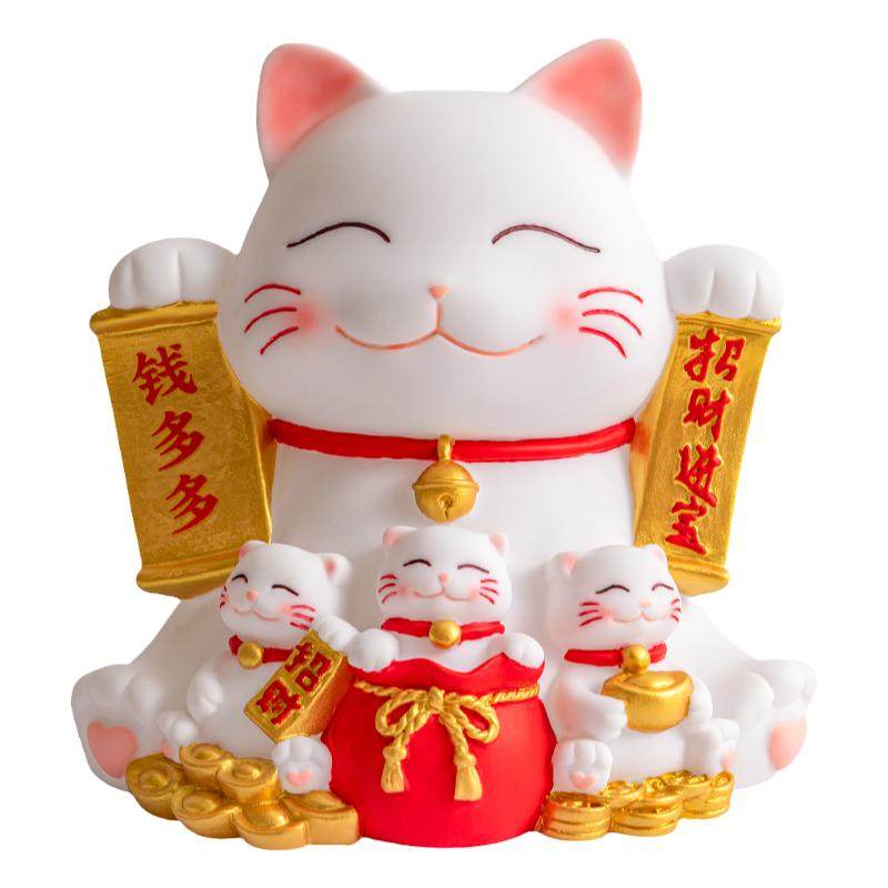 2026年新款招财猫存钱罐只进不出