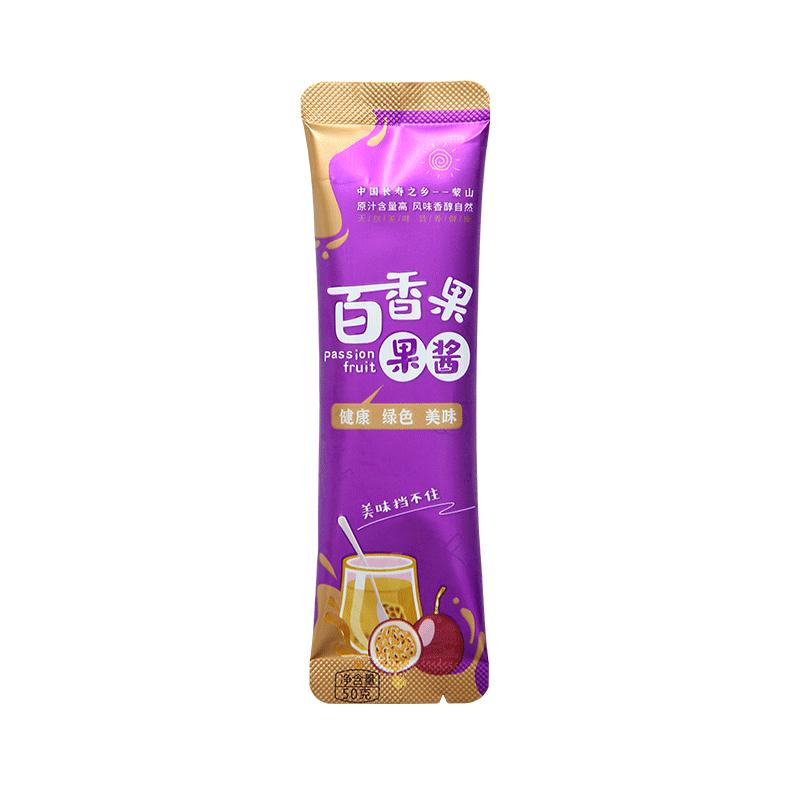 广西蒙山50克条装百香果果酱浓缩浆原汁自调果汁不加香精不加色素