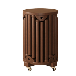 北极树凳子可叠放六合一实木叠叠乐圆凳家用备用餐桌堆叠收纳餐凳