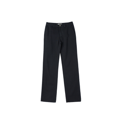 SoloForTwo高适穿型细直休闲裤