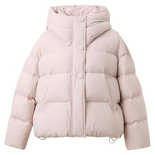 【90白鹅绒】三彩2025冬季新款防水易打理鹅绒服短款羽绒服M
