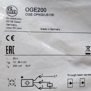 议价【包邮】 IFM OGE200 OGE201 OGE300 OGE301 全新原装正品易