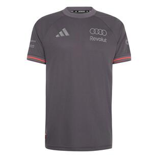 奥迪F1车队速干圆领运动短袖T恤男装adidas阿迪达斯官方