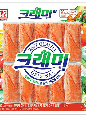 可莱美即食蟹柳180g韩国进口