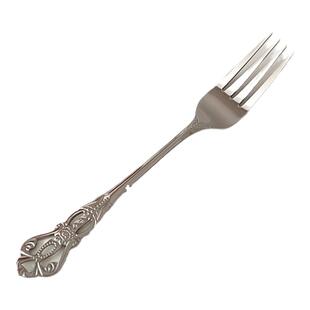 ok maji复古ins浮雕不锈钢西餐餐具刀叉勺套装牛排刀意面叉甜品勺