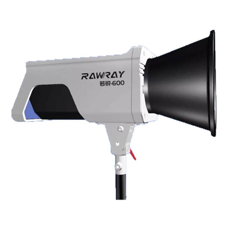 Rawray若锐 600w双色温影视灯 600X大功率拍照室内摄影灯补光灯影棚专业户外太阳灯直播间主播专用深抛打光灯