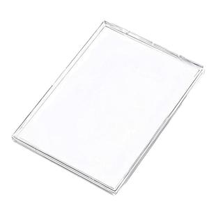 高清贝壳卡砖小卡明星小卡透明收纳保护卡扣式硬咕卡卡套亚克力