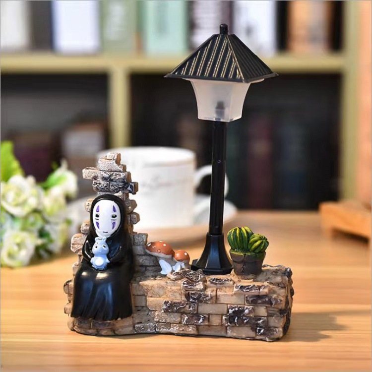 无脸男路灯小夜灯学生男女朋友闺礼物纪念毕业生日同学蜜摆件儿童