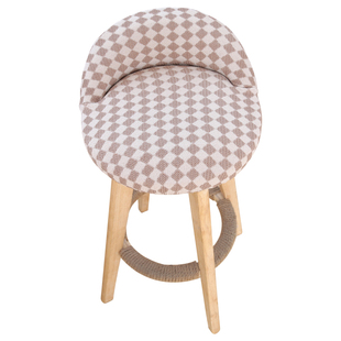 圆形转椅套欧式椅子套罩弧形椅子套子罩全包餐桌椅套罩凳子套简约