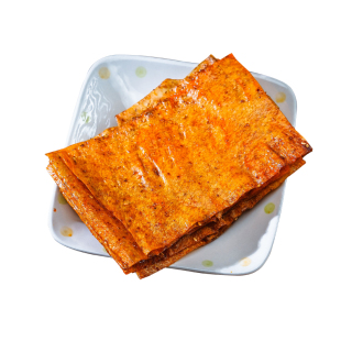 湖南特产手撕大辣片100克魔鬼辣岳阳平江小吃香麻零食手工梦尝君