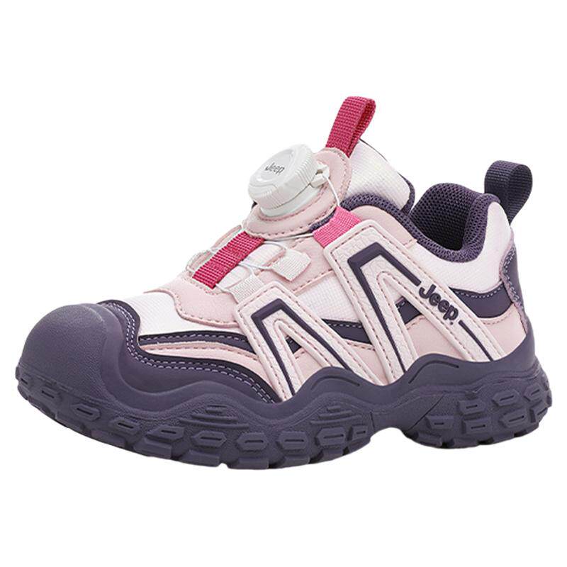 jeep女童鞋子2026春季新款儿童户外运动鞋网面透气登山鞋女孩童鞋