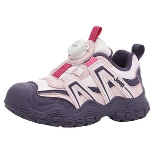jeep女童鞋子2026春季新款儿童户外运动鞋网面透气登山鞋女孩童鞋