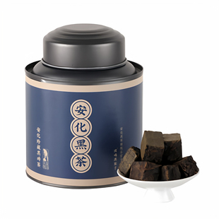 安化黑茶官方旗舰店湖南特产一级特级金花茯砖天尖品黑砖小罐茯茶
