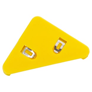 多功能三角夹透明直角边角夹书资料票据书角防卷边神器手账保护固定器书本书页纸张试卷文具收纳夹文件小夹子