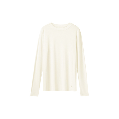 ubras羊毛蚕丝圆领肌底衣