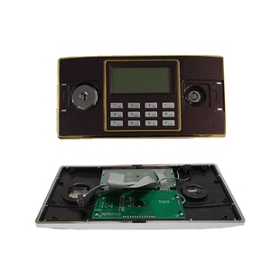 老式保险柜电子密码锁面板配件枪柜文件柜箱密码锁液晶屏面板锁具