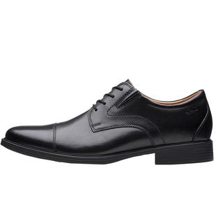 Clarks其乐Whiddon商务皮鞋秋冬德比鞋布洛克鞋正装皮鞋男士婚鞋