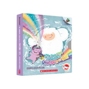 【点读版 温暖搞笑桥梁书】学乐独角兽和雪人9册Unicorn And Yeti 英文原版书Acorn橡子系列桥梁书故事书小螃蟹小刺猬