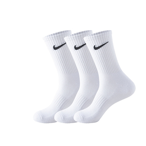 NIKE耐克袜子纯棉透气男女通用中高筒运动袜毛巾底百搭篮球运动袜