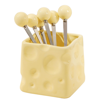 奶酪甜品不锈钢小叉子