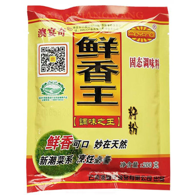 鲜香王奥宴奇浓缩200g调料粉