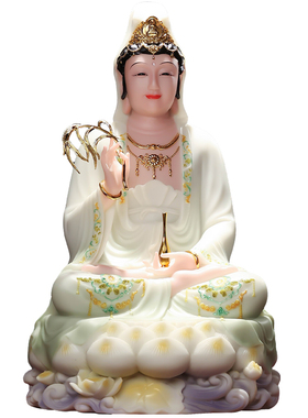 【珐琅真金】观音供奉摆件