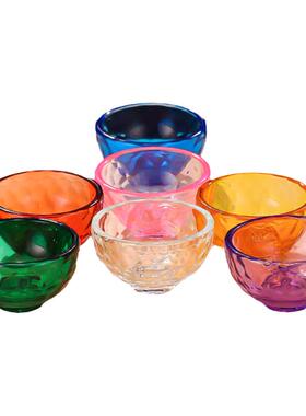 水晶莲花供碗家用佛堂上供专用碗