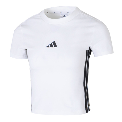 阿迪达斯女子纯棉休闲短袖T恤