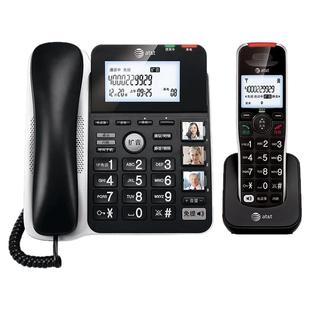 AT&T54102中文无绳电话机大声无线老人座机家用办公子母机一拖一
