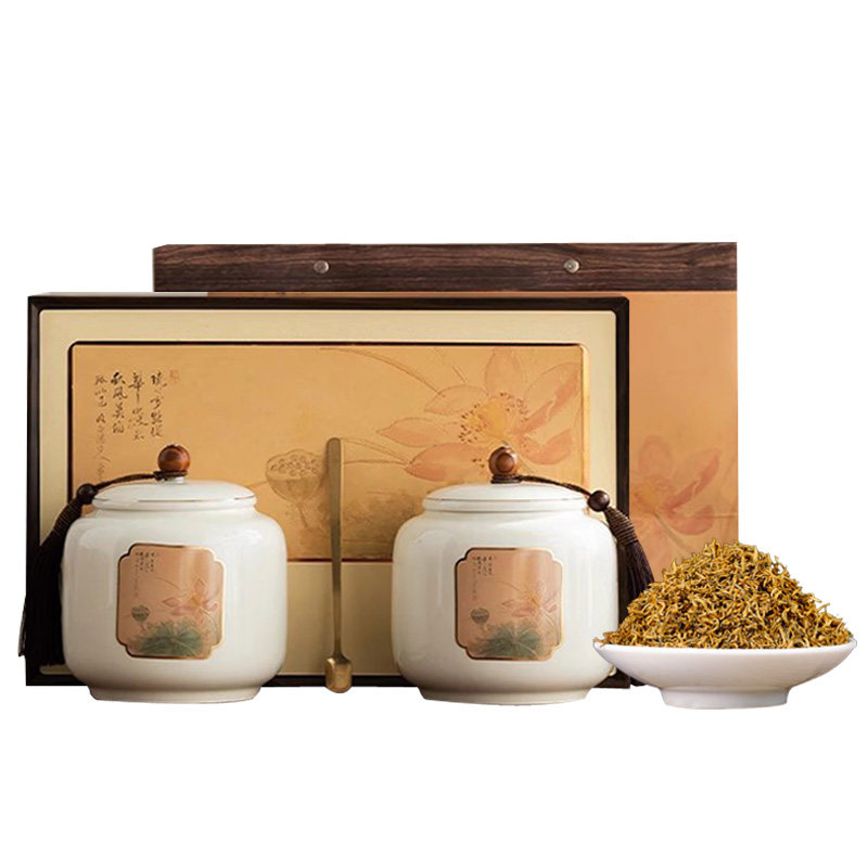 精选蜜香型特级金骏眉红茶礼盒装