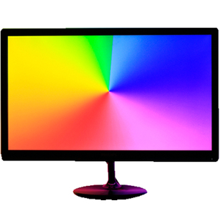 电脑版显示器四边RGB流光溢彩随屏同步变化背景灯氛围灯光LED灯带