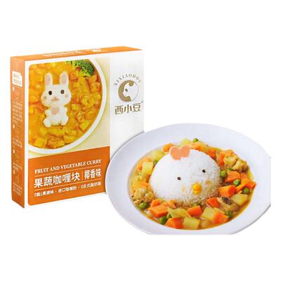 西小豆泰式咖喱块不辣椰香咖喱酱