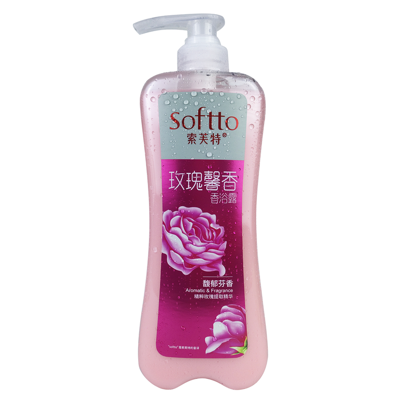索芙特玫瑰香沐浴乳洗澡沐浴露液
