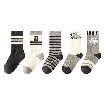 男童袜子秋冬季新疆长绒棉高筒袜