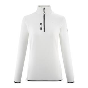 MILLET觅乐SENECA系列户外徒步女士半拉链保暖抓绒衫 MIV10256