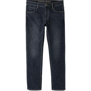 HLA/海澜之家三体联名加厚牛仔裤25秋冬新秀场同款石墨烯裤子男