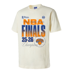 NBA官方2025-26赛季纽约尼克斯布伦森总系列纪念短袖T恤男