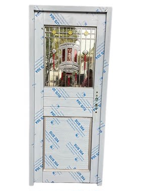 【农村送到家】加厚304不锈钢平框门农村自建房进户门楼顶阳台门